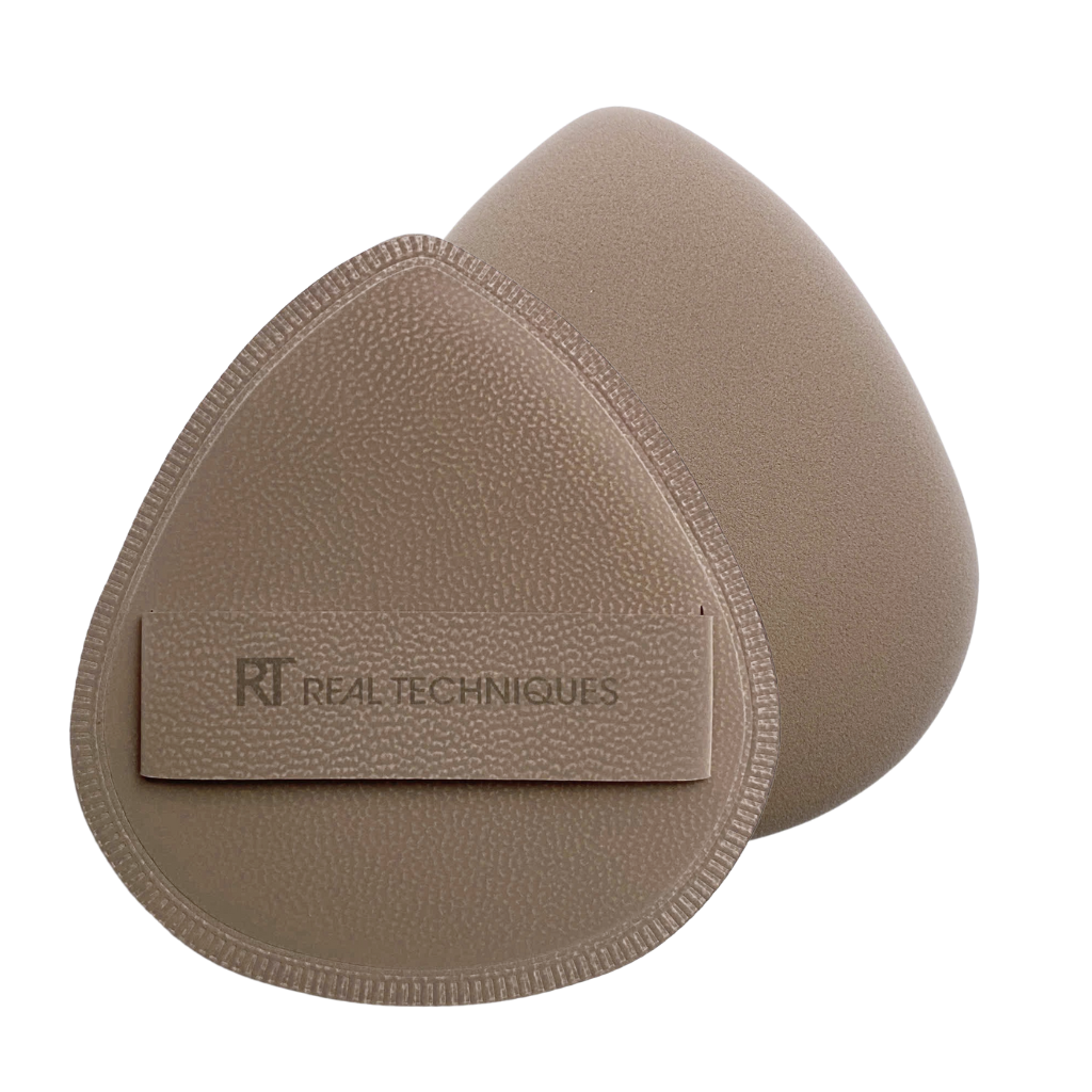 Mút tán nền giọt nước nhung mịn màu nâu RT Real Techniques Makeup Sponge